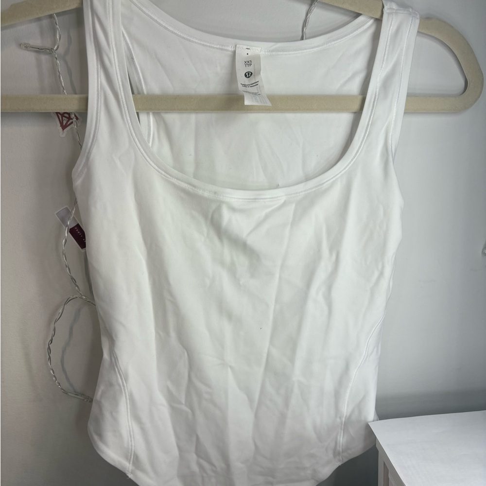 Lululemon Athletica White Bodysuit - Picture 1 of 4